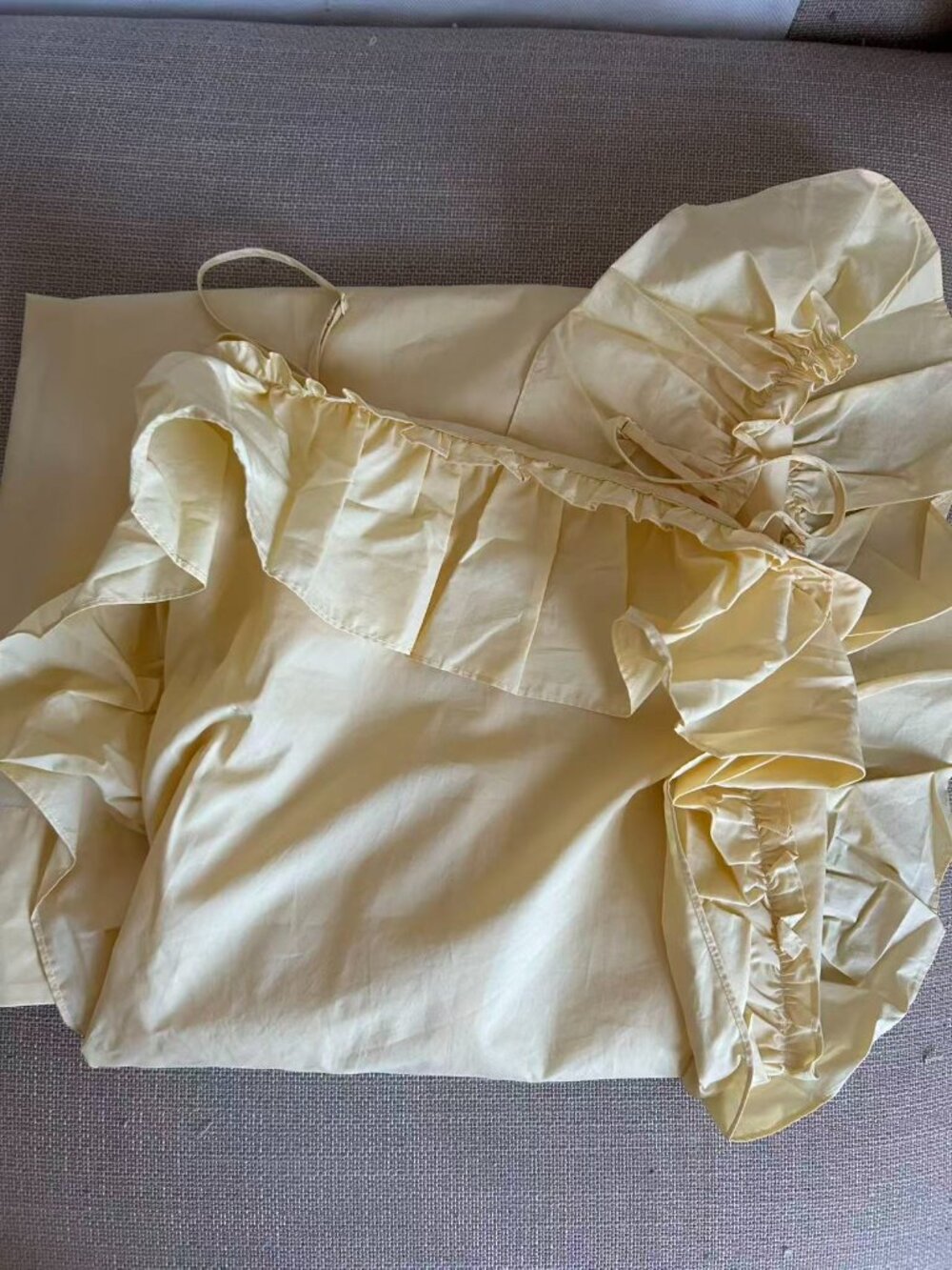 Sea New York Lisette Midi Dress US6 Light Yellow - Picture 6 of 8